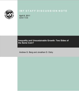 inequality=unsustainable growth