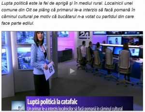 politica la capul mortului