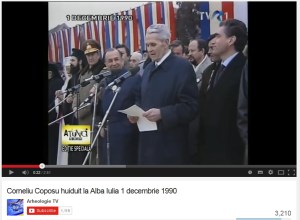 coposu huiduit la alba iulia