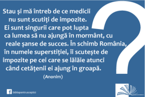 impozite pentru medici