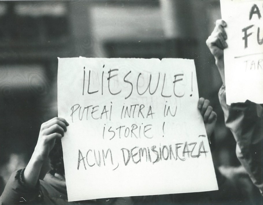 Iliescu, demisia