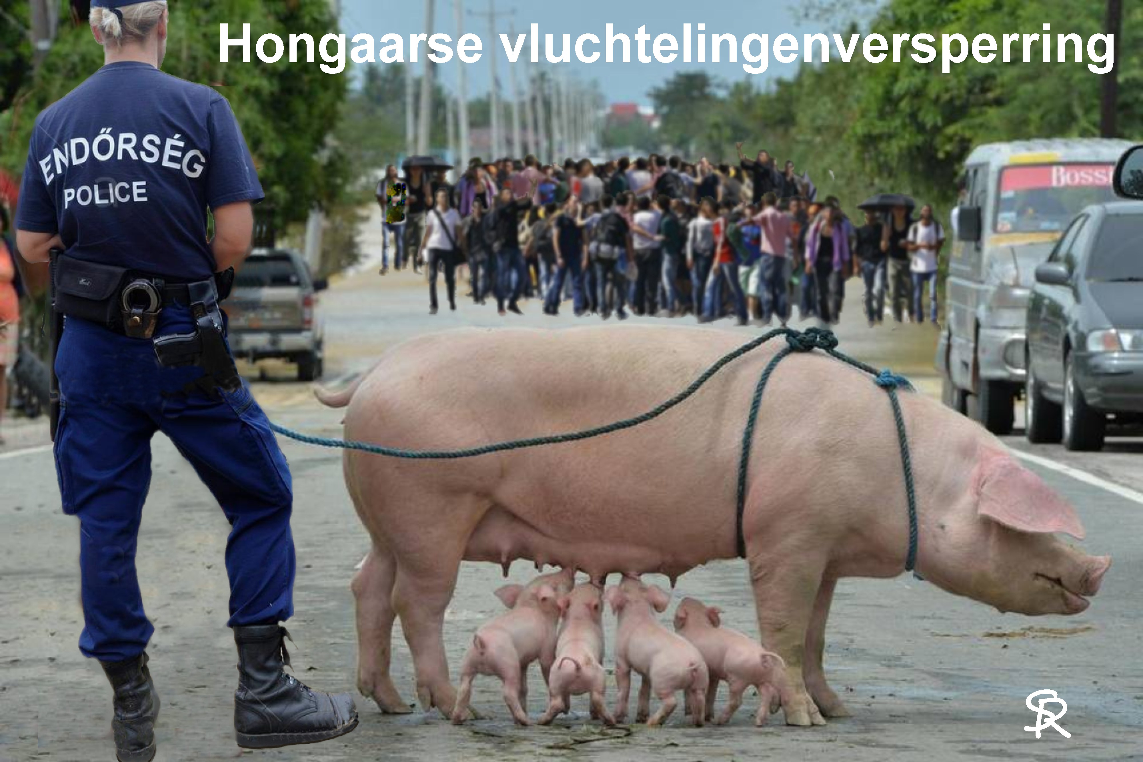 vluchtelingen-wegversperring