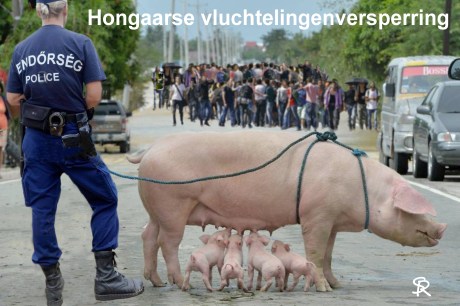 vluchtelingen-wegversperring