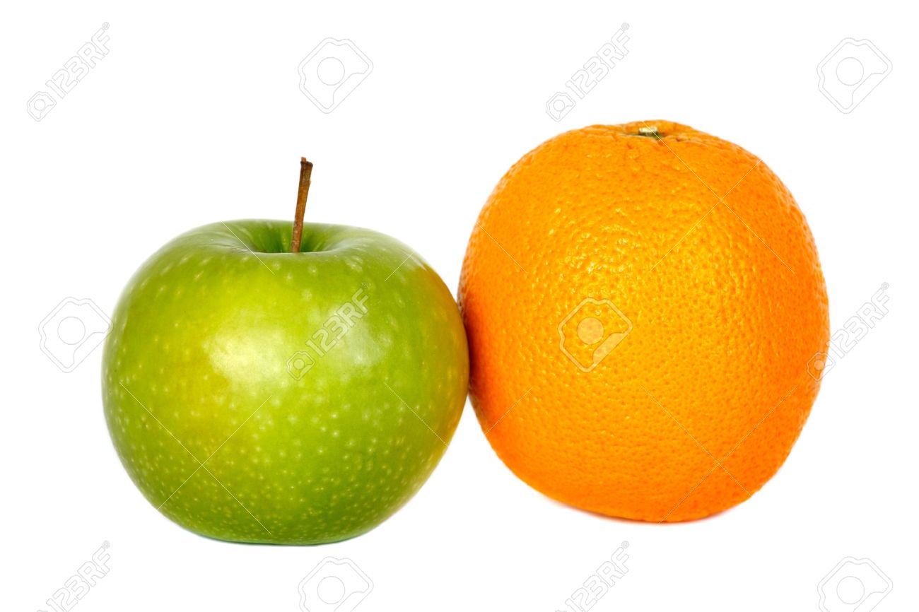 5989177-comparing-apples-to-oranges-isolated-on-white-stock-photo
