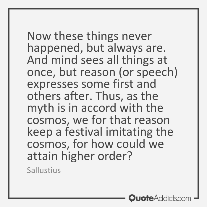 sallustius myths