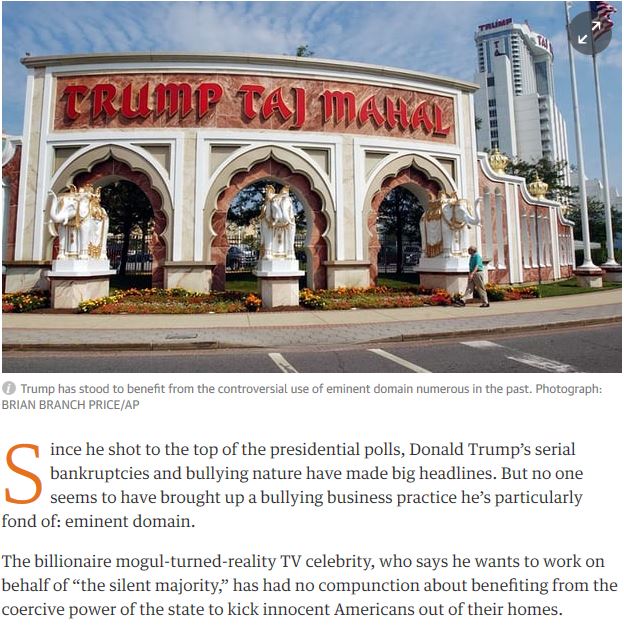 trump eminent domain