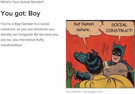 Human Nature as a social construct